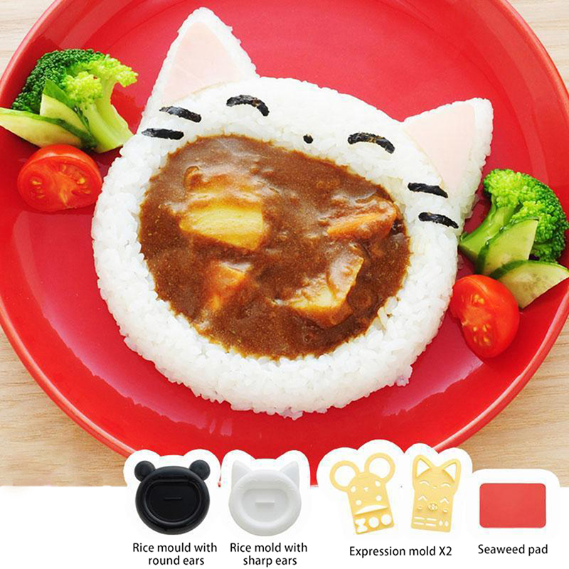 Kitchen Gadgets Oxo - 귀여운 만화 고양이 곰 스시 노리