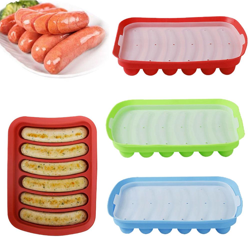 Kitchen Gadgets Made In Usa - DIY 등급 실리콘 소시지 몰드 이유식