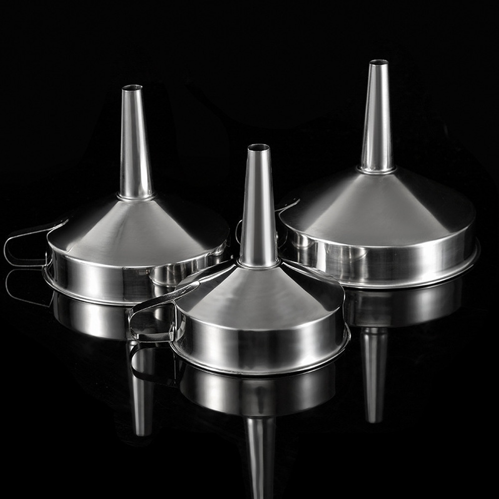 Kitchen Gadgets And Equipment - 1Pc 스테인레스 스틸 요리 오일 깔때기