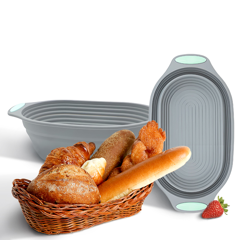 Kitchen Gadgets Oxo - 1PC 실리콘 접이식 반네통 빵 발효