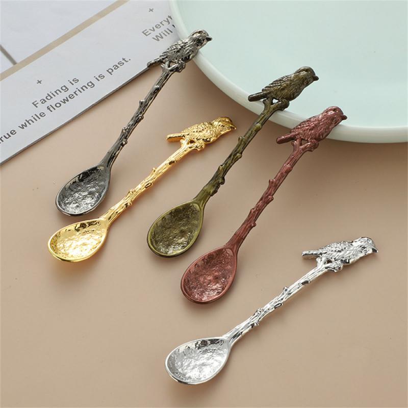 Small Kitchen Gadgets Gifts - 1개 빈티지 커피 스푼, 창의적인 작은