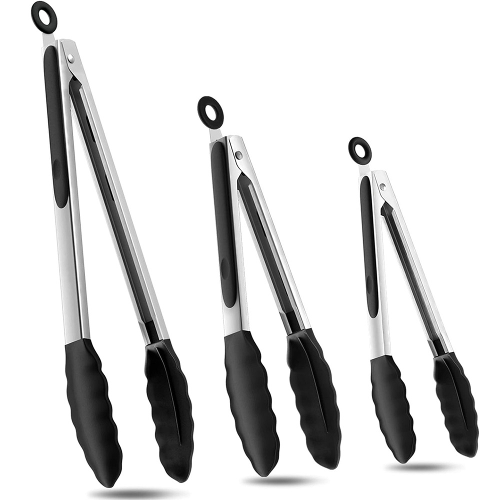 Kitchen Gadgets Gifts - 실리콘 바베큐 그릴 집게, 주방 요리