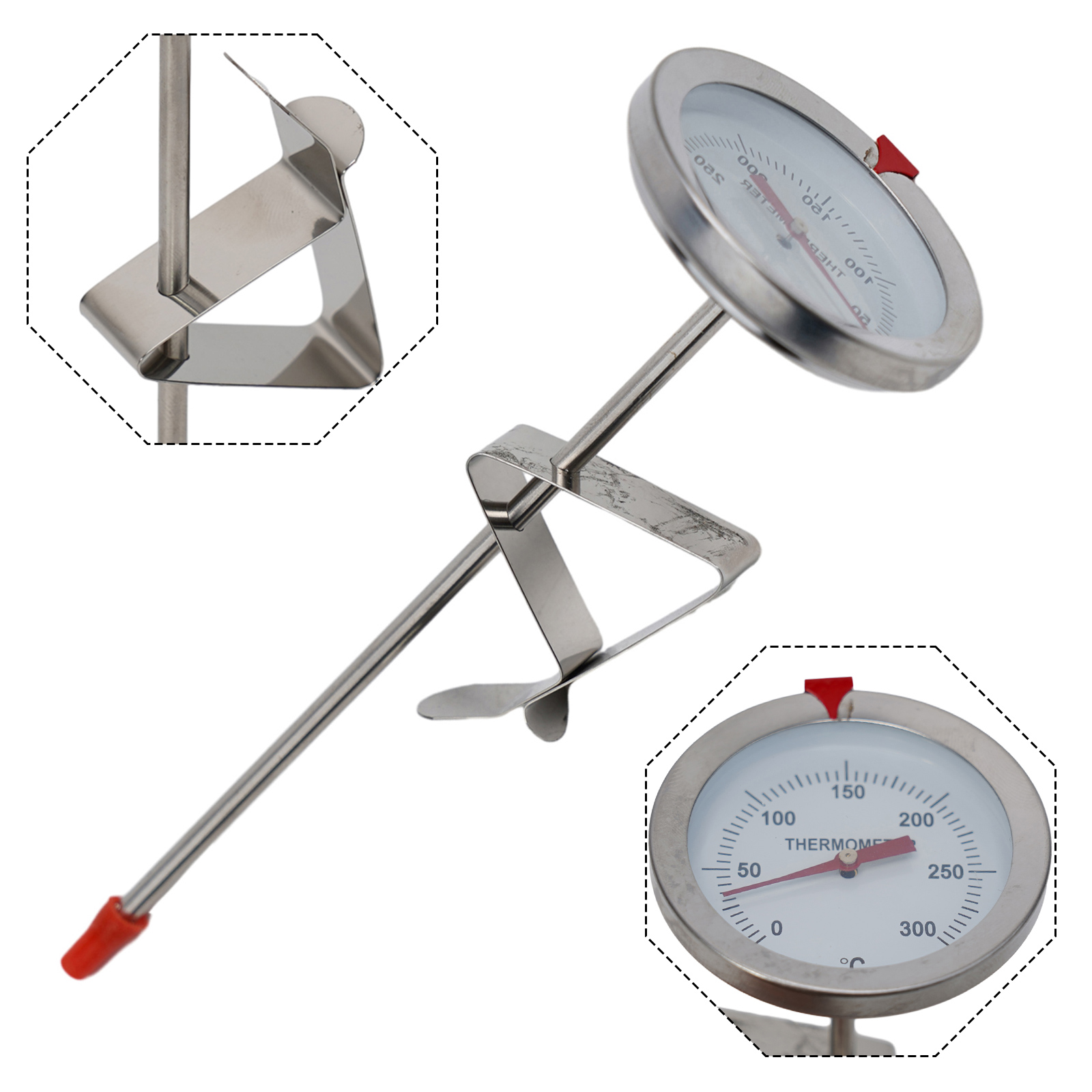 Kitchen Gadgets Gifts - 스테인리스 스틸 프로브 온도계 주방 도구