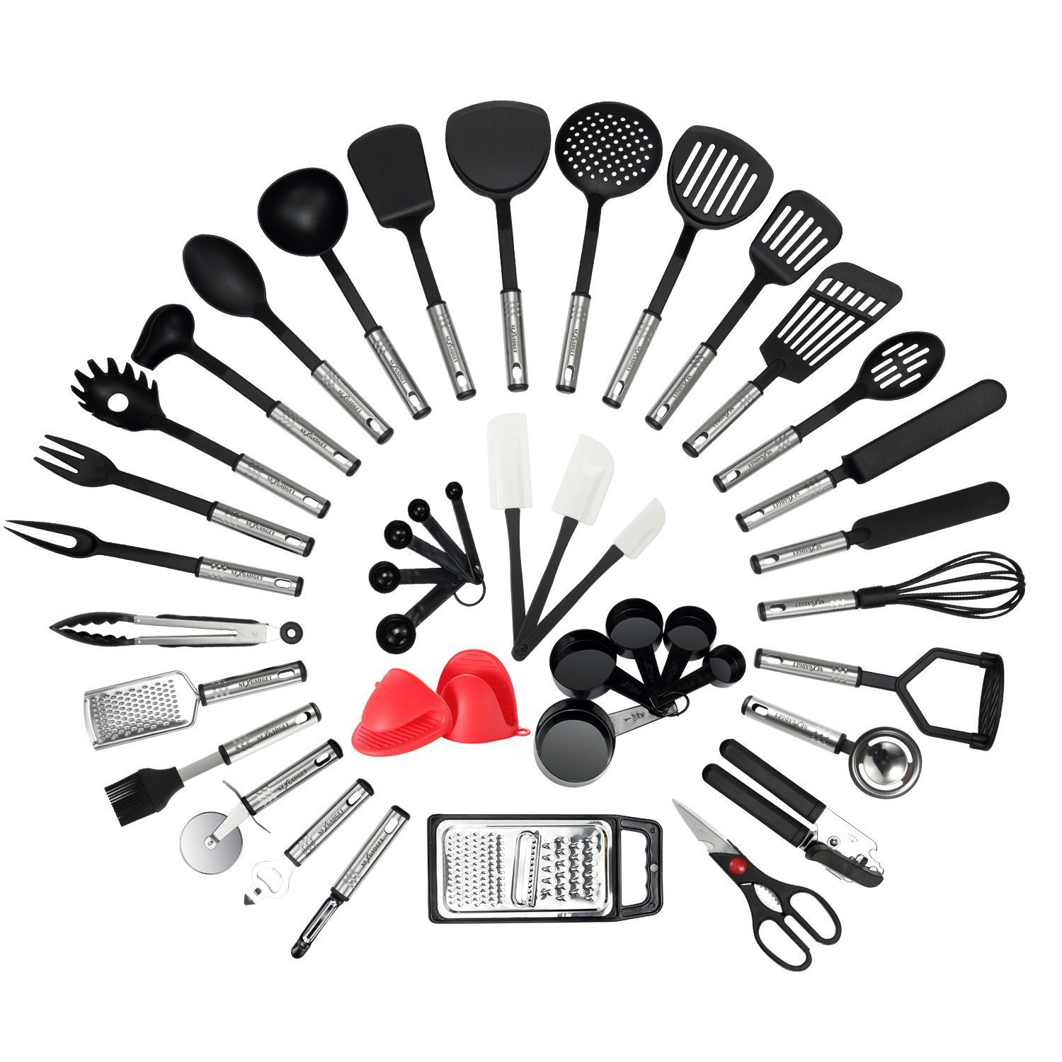 Kitchen Gadgets Usa - 핫세일 42종 논스틱 내열 나일론 스테인리스