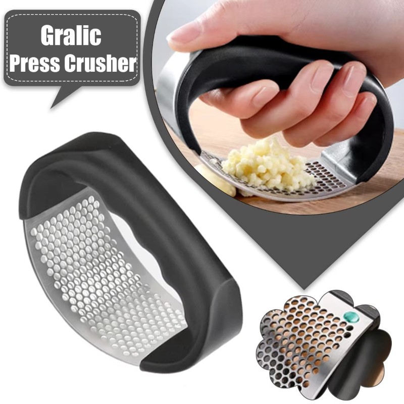 Manual Garlic Press - 1/6개 스테인레스 스틸 마늘 프레스 분쇄기
