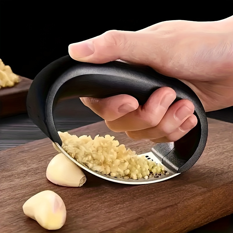 Manual Garlic Press - 스테인리스 스틸 마늘 프레스 수동 야채