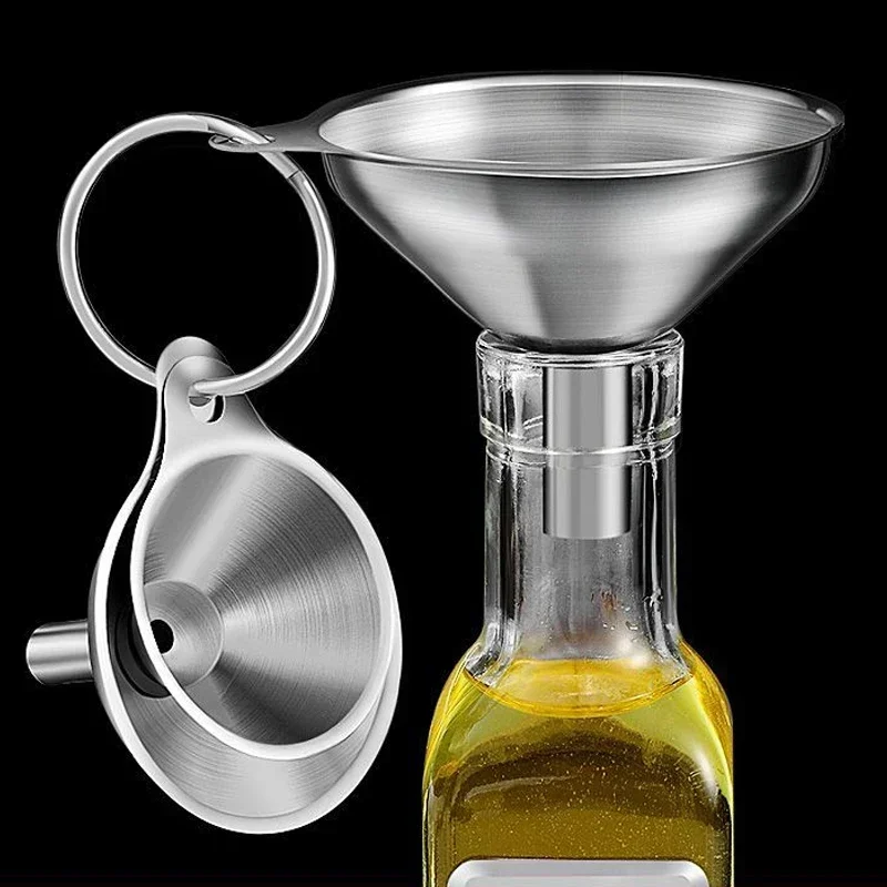 3/5 Pcs 스테인레스 스틸 주방 깔때기 세트 병을  - Kitchen Gadgets New 리뷰 및 가격