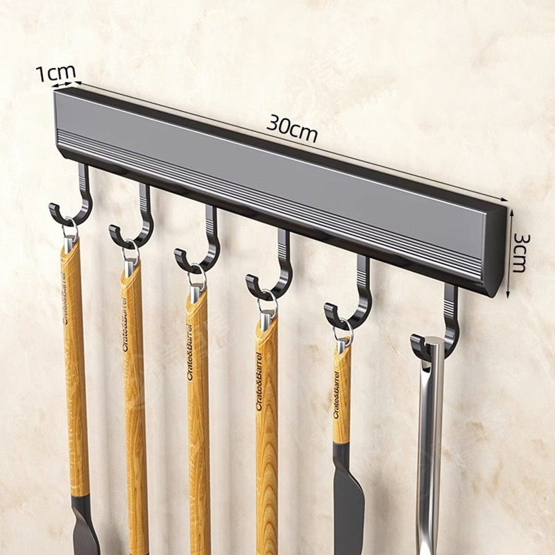 제조업체 공급 주방 후크 랙 펀치없는 벽걸이 형 랙 공 - Kitchen Gadgets Needed 리뷰 및 가격