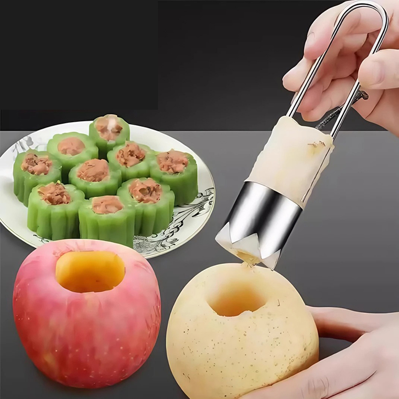 스테인레스 스틸 과일 코어 리무버 사과 배 피망 피터  - Kitchen Gadgets Usa 리뷰 및 가격