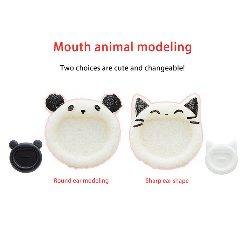 귀여운 만화 고양이 곰 스시 노리 쌀 몰드 장식 커터, - Kitchen Gadgets Oxo 리뷰 및 가격