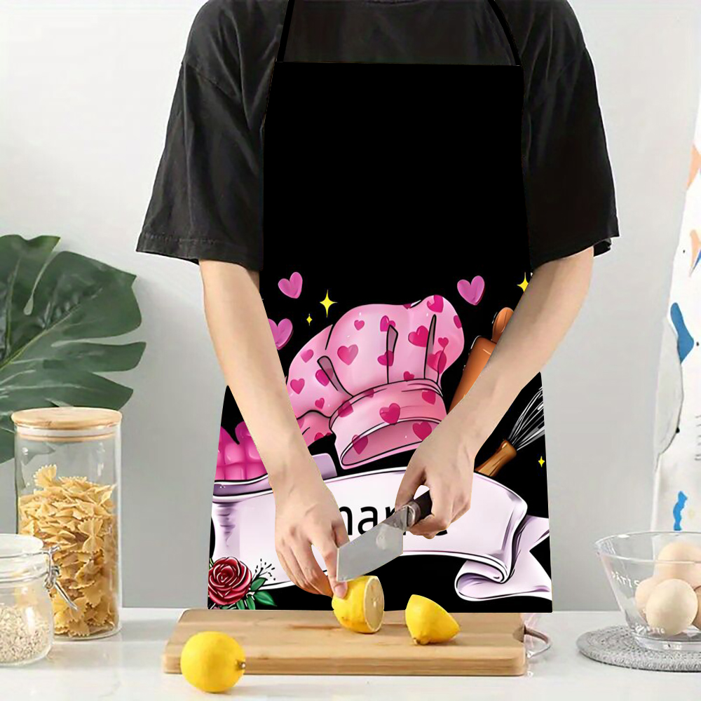사용자 정의 이름 텍스트 주방 용품, 하트 및 별 프린 - Kitchen Gadgets Name 리뷰 및 가격