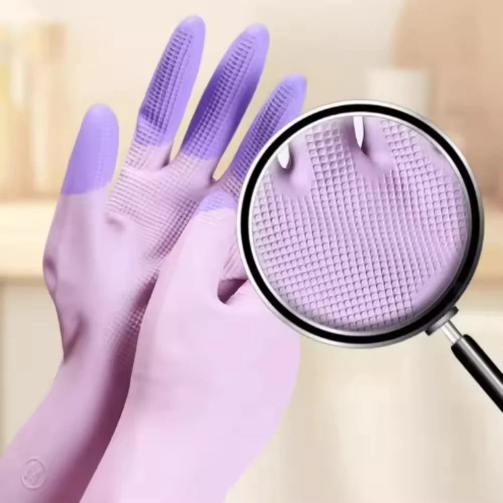 실리콘 설거지 청소 장갑 주방용품 미끄럼 방지 편리한  - Kitchen Gadgets Needed 리뷰 및 가격