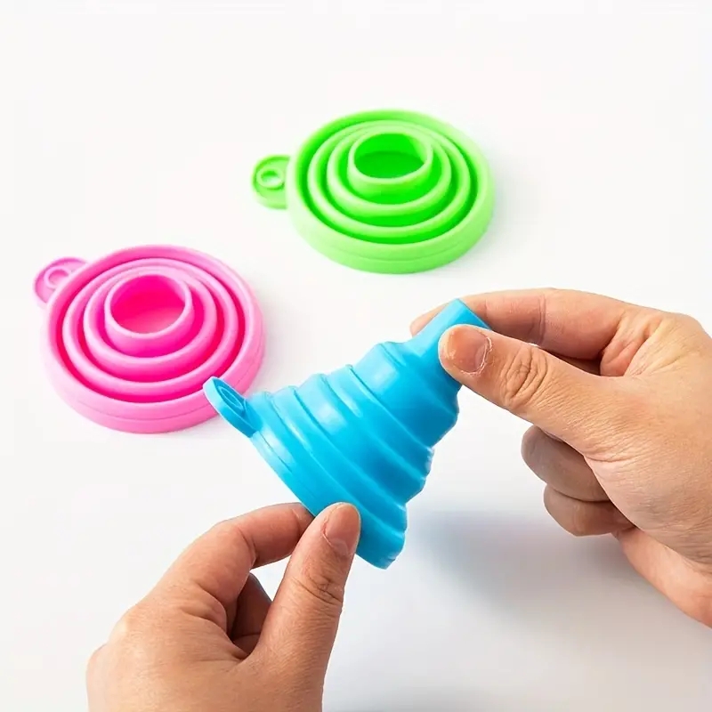 실리콘 접는 깔때기 다기능 휴대용 미니 주방 개폐식 오 - Kitchen Gadgets New 리뷰 및 가격
