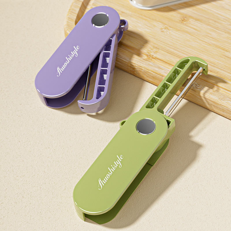 휴대용 미니 스테인레스 스틸 과일 샤이어 나이프 필러  - Kitchen Gadgets Oxo 리뷰 및 가격