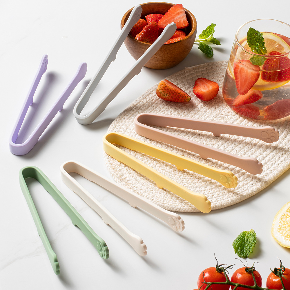 귀여운 고양이 발바닥 모양 실리콘 음식 집게 다채로운  - Kitchen Gadgets Oxo 리뷰 및 가격