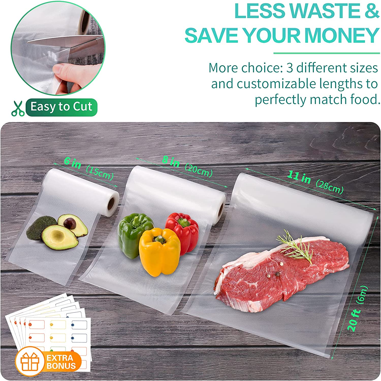 진공 식품 포장용 주방 가방 진공 밀봉 가방 수비드 보 - Food Vacuum Sealer 리뷰 및 가격