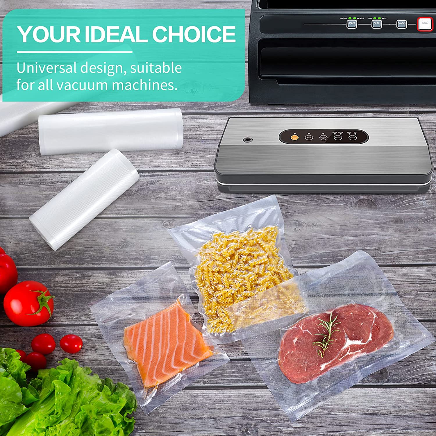 진공 식품 포장용 주방 가방 진공 밀봉 가방 수비드 보 - Food Vacuum Sealer 리뷰 및 가격