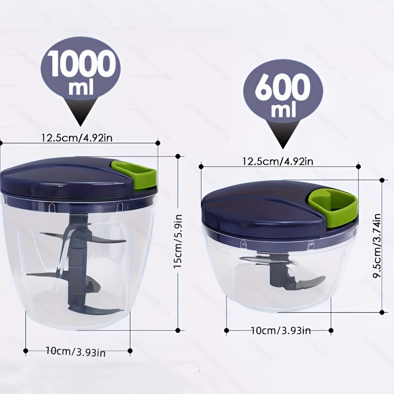 미니 휴대용 수동 다기능 푸드 초퍼, 스테인리스 스틸  - Small Kitchen Gadgets Gifts 리뷰 및 가격