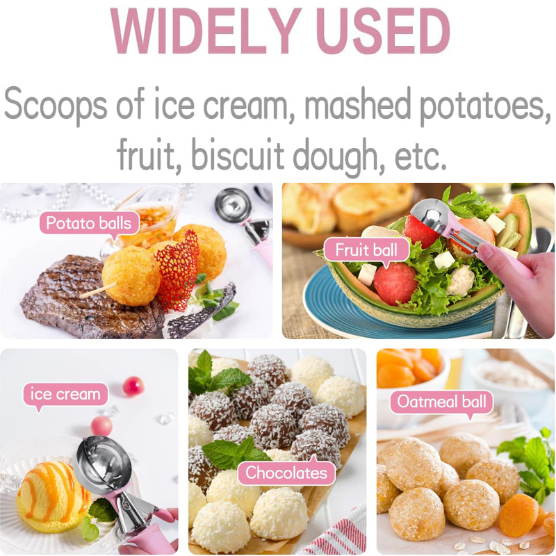 스테인리스 스틸 아이스크림 스쿠퍼 다기능 압착 가능 과 - Kitchen Gadgets Needed 리뷰 및 가격