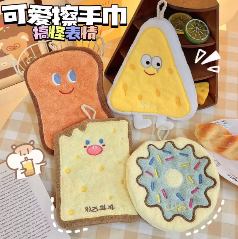 한국 스타일 새로운 귀여운 만화 장식용 걸이형 손수건  - Kitchen Gadgets New 리뷰 및 가격
