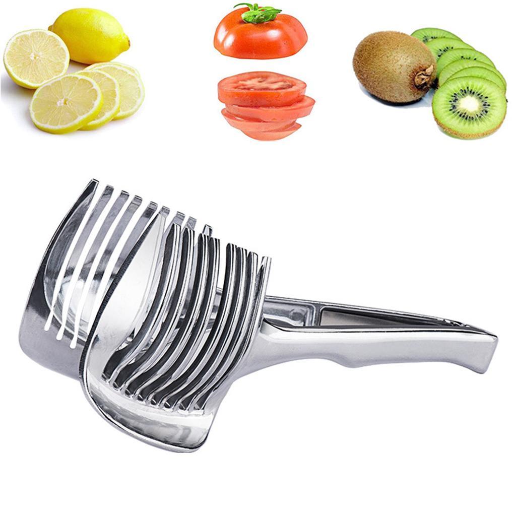토마토 레몬 커터 알루미늄 합금 원형 양파 홀더 도구  - Kitchen Gadgets Made In Usa 리뷰 및 가격
