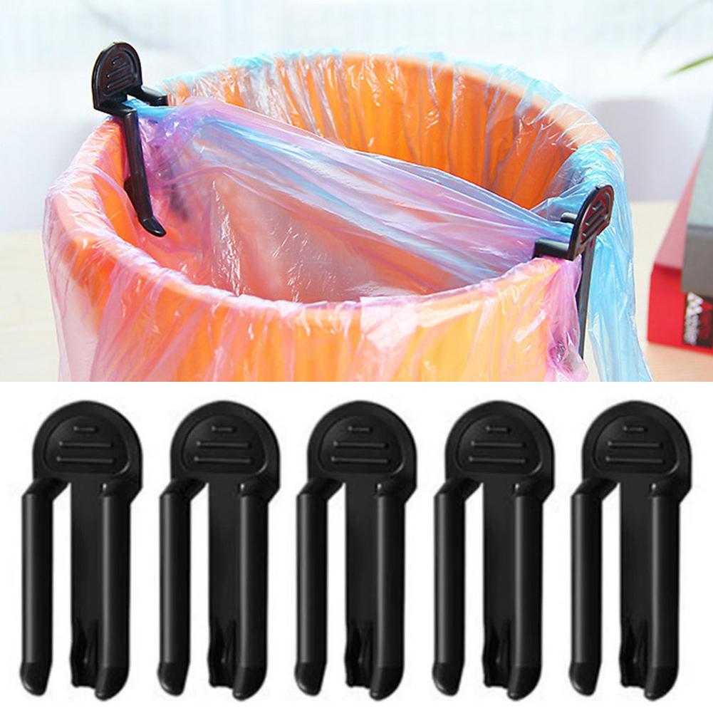2/5개 플라스틱 쓰레기봉투 클립 고정형 쓰레기통 봉투 - Kitchen Gadgets Usa 리뷰 및 가격
