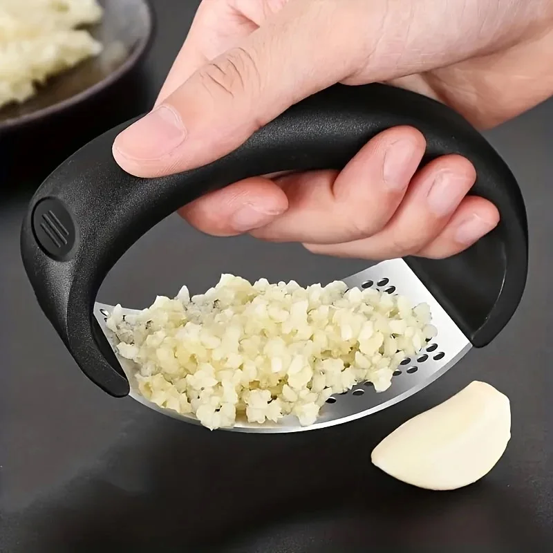수동 핸드 크랭크 마늘 분쇄기 스테인리스 스틸 내구성  - Manual Garlic Press 리뷰 및 가격