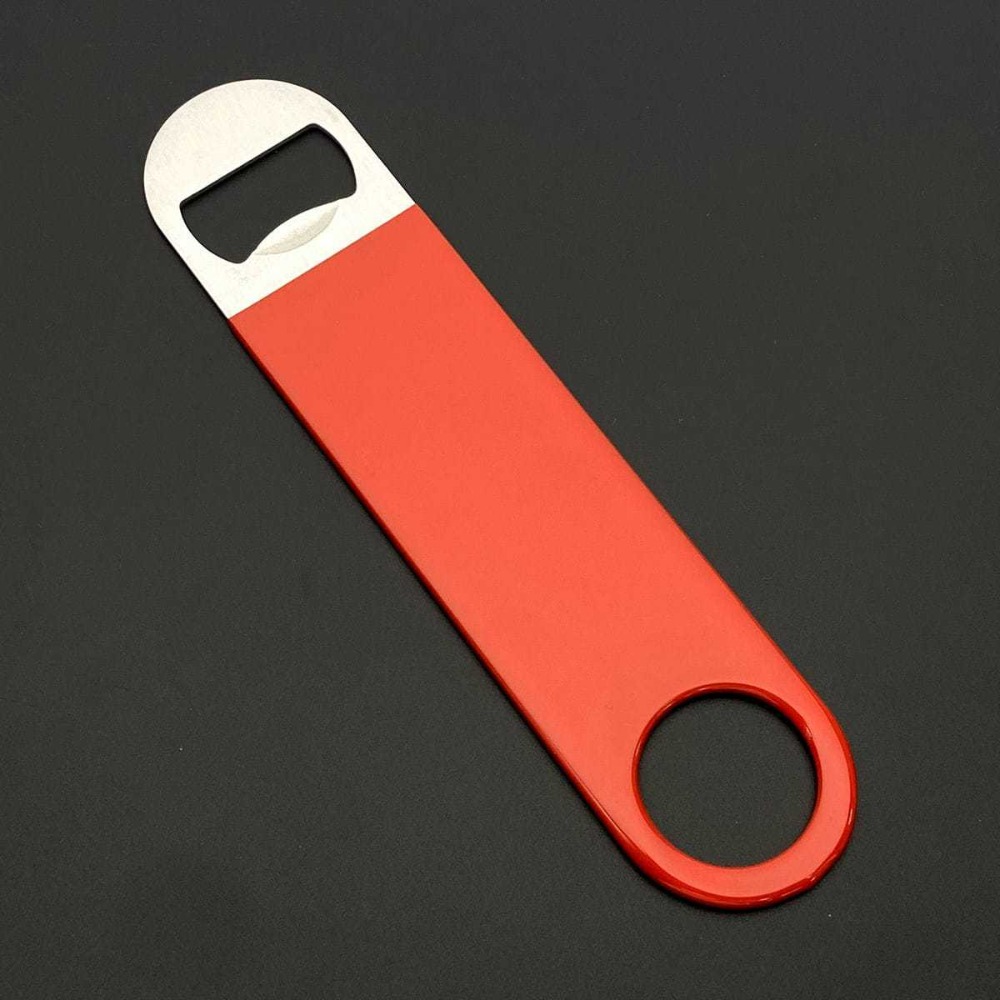 바텐더 맥주 병따개 플랫 스피드 오픈 고무 코팅 스테인 - Kitchen Gadgets Gifts 리뷰 및 가격