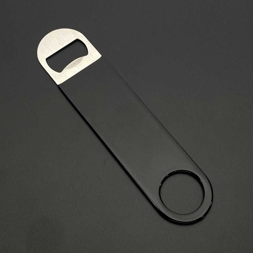 바텐더 맥주 병따개 플랫 스피드 오픈 고무 코팅 스테인 - Kitchen Gadgets Gifts 리뷰 및 가격