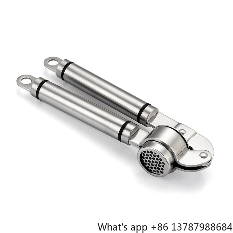 304 스테인리스 스틸 마늘 프레스, 수동 압착, 두꺼 - Manual Garlic Press 리뷰 및 가격