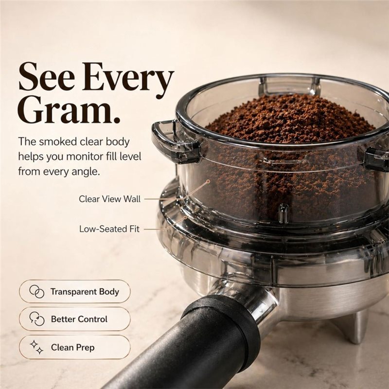 24시간 핫세일 트위스트-락 포타필터 깔때기 54mm  - Breville Espresso Barista Touch 리뷰 및 가격